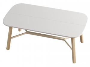 INU table by Natuzzi Italia Modello 3D