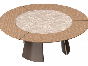 Torii ST Table By Bonaldo 3D Model
