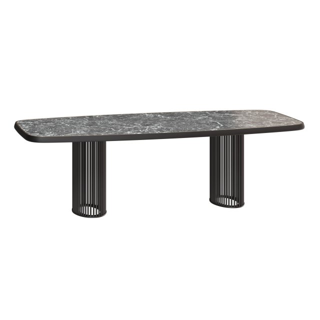 Luna Bianca Table By Bonaldo 3D Model .c4d .max .obj .3ds .fbx .stl .blend 
