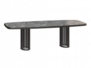 Luna Bianca Table By Bonaldo 3D 模型
