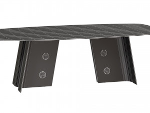Boton Table By Bonaldo 3D Model