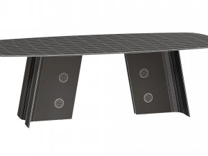 Boton Table By Bonaldo 3D Model