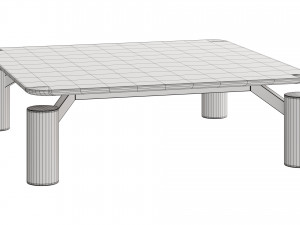 Magic Table By Bonaldo 3D मॉडल