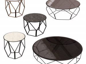 Arbor Tables by Bonaldo 3D 模型