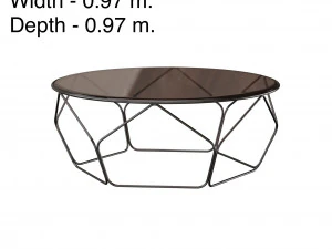 Arbor Tables by Bonaldo 3D Model