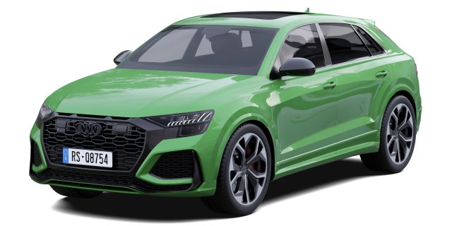 Audi RS Q8 3D मॉडल .c4d .max .obj .3ds .fbx .stl .blend 