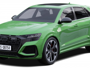 Audi RS Q8 3D 模型