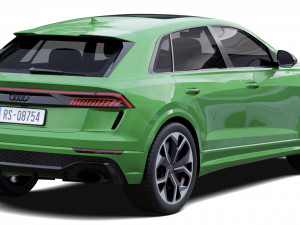 Audi RS Q8 3D मॉडल