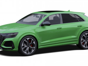 Audi RS Q8 3D मॉडल
