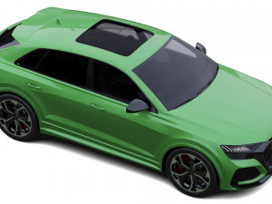 Audi RS Q8 3D मॉडल