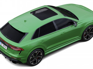 Audi RS Q8 3D मॉडल