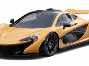 McLaren P1 3D 模型