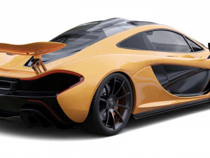 McLaren P1 3D Model