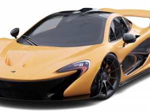 McLaren P1 3D 模型