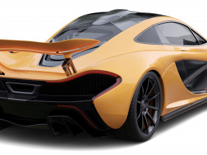 McLaren P1 3D 模型
