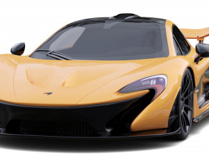 McLaren P1 3D 模型
