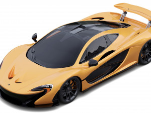 McLaren P1 3D 模型