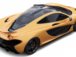 McLaren P1 3D 模型