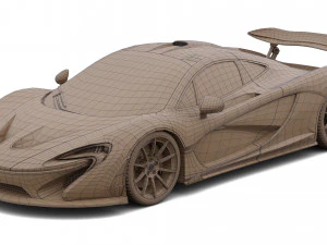 McLaren P1 3D Model