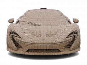 McLaren P1 3D 模型