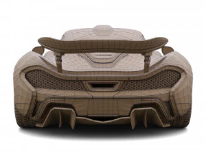 McLaren P1 3D Model