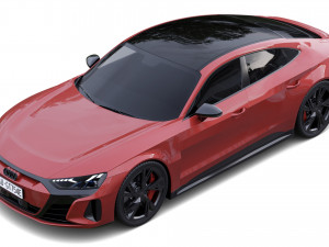 Audi e-tron GT 3D 모델