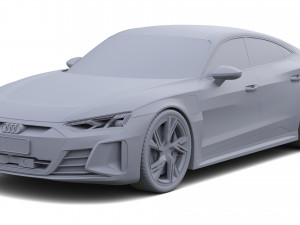 Audi e-tron GT 3D 모델