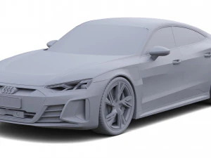 Audi e-tron GT 3D Model