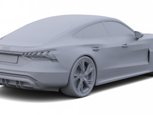 Audi e-tron GT 3D 모델