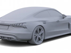 Audi e-tron GT 3D Model