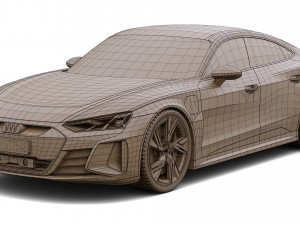 Audi e-tron GT 3D 모델