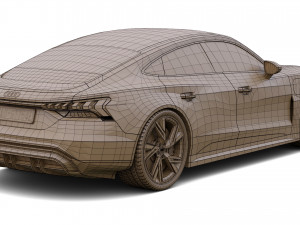 Audi e-tron GT 3D 모델