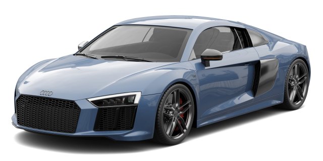 Audi R8 3D Model .c4d .max .obj .3ds .fbx .stl .blend 