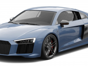 Audi R8 3D 模型