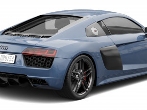 Audi R8 3D Model