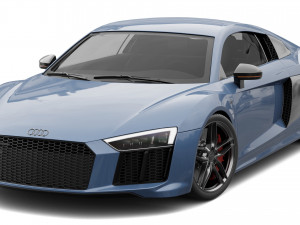 Audi R8 3D Model