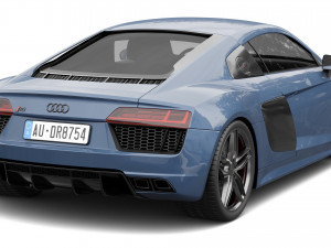 Audi R8 3D Model