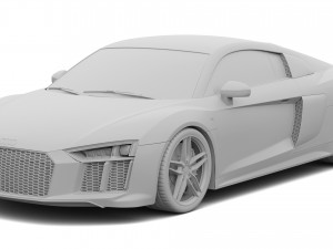 Audi R8 3D Model