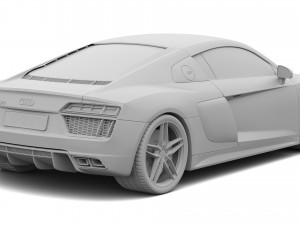 Audi R8 3D Model