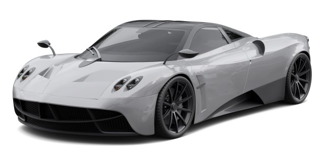 Pagani Model 3D .c4d .max .obj .3ds .fbx .stl .blend 