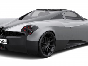 Pagani Model 3D