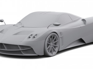 Pagani Model 3D