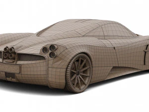 Pagani Model 3D