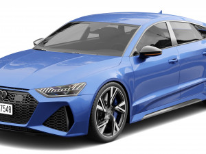 Audi RS7 3D 模型