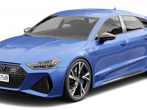 Audi RS7 Modelo 3D