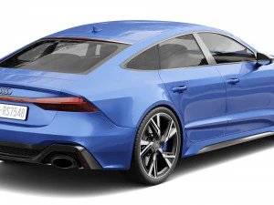 Audi RS7 3D Model