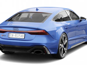 Audi RS7 3D Model