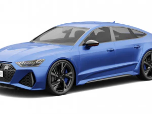 Audi RS7 3D Model