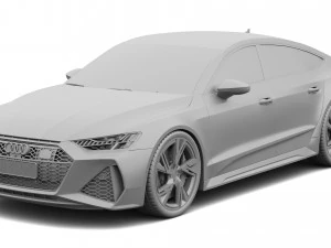 Audi RS7 3D Model