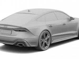 Audi RS7 3D Model